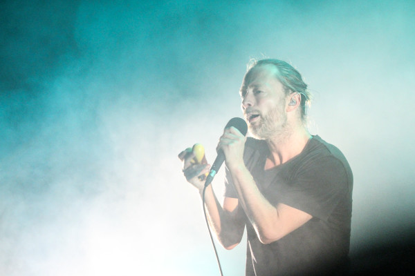 Thom Yorke, frontman della rock band Radiohead