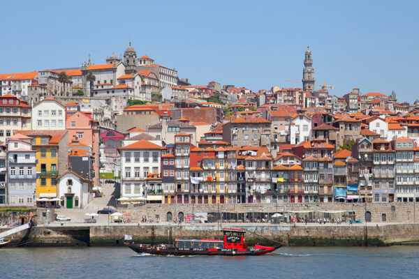 La città di Porto in Portogallo