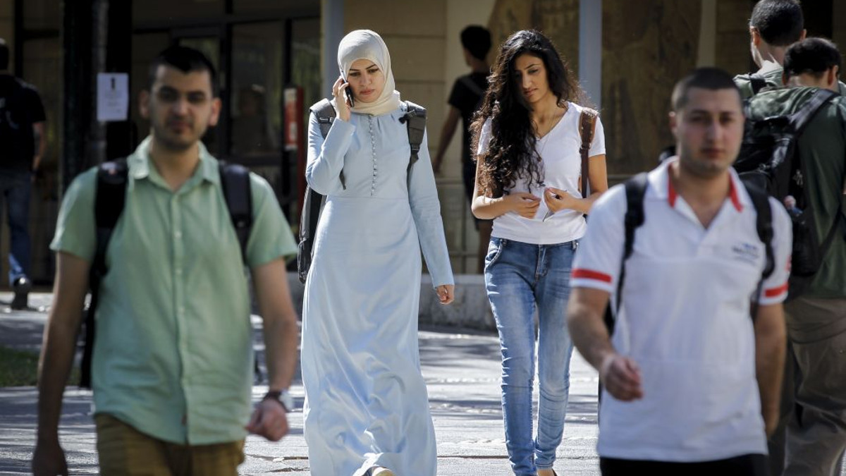 Studentessa araba all'Università di Gerusalemme